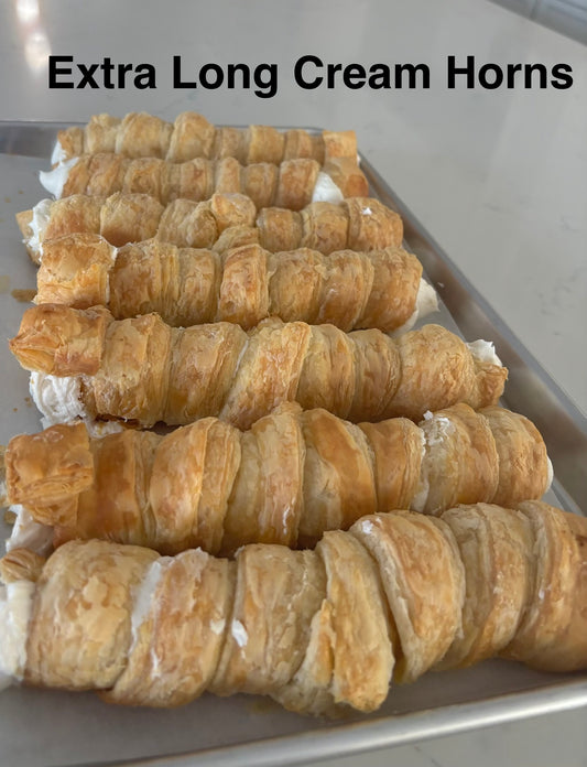 Extra Long Cream Horn