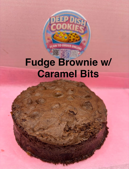 Fudge Brownie w/ Caramel Bits