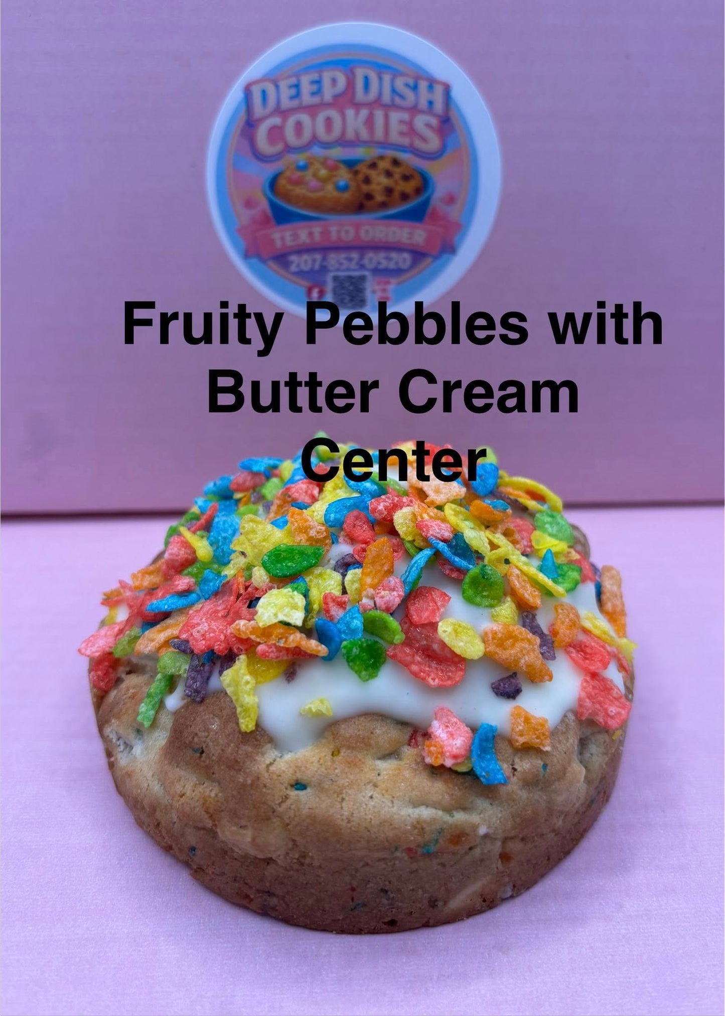 Fruity Pebbles Butter Cream Center