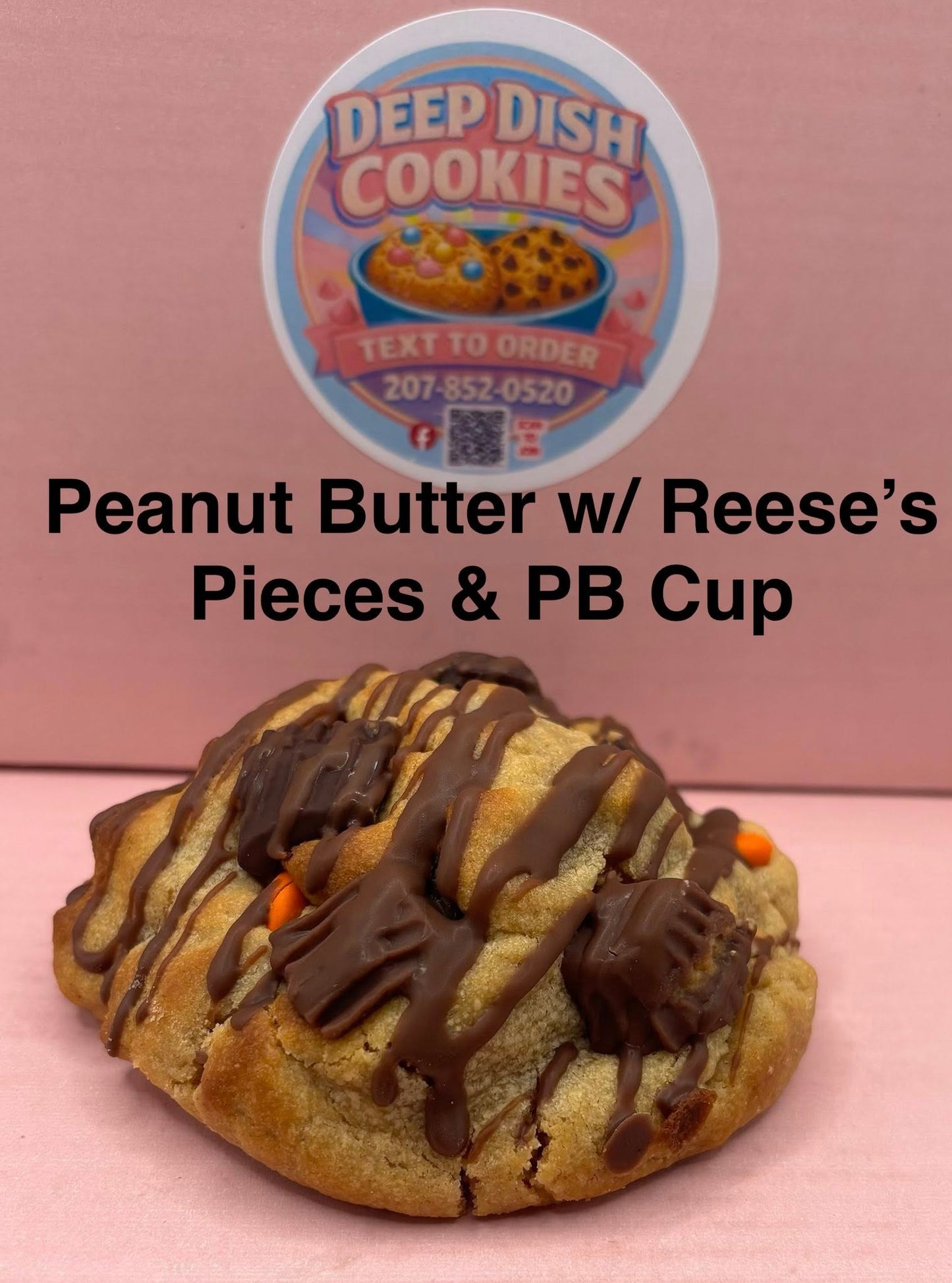 Peanut Butter w/ Reese's Pieces & PB cup