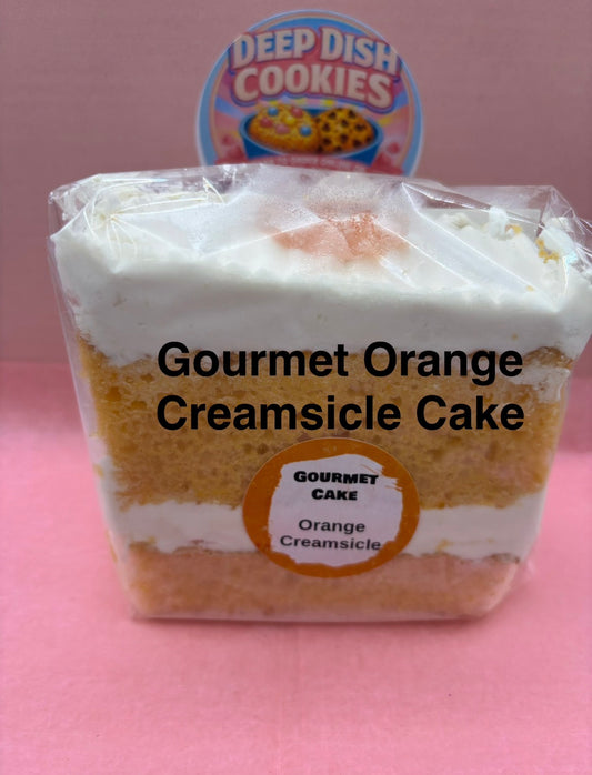 Gourmet Cake - Orange Creamsicle