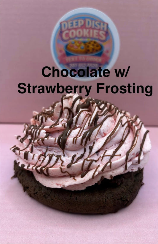 Chocolate w/ Strawberry Frosting