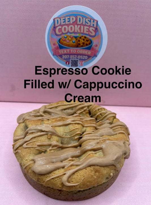 Espresso Cookie Filled w/ Cappuccino Cream