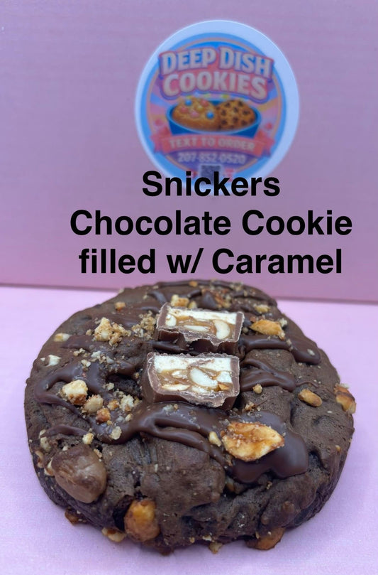 Snickers Chocolate Cookie filled w/ Caramel