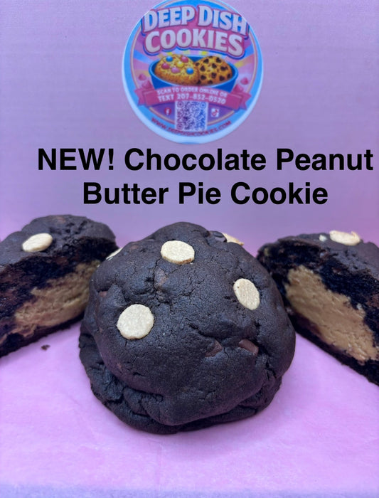 Chocolate Peanut Butter Pie Cookie