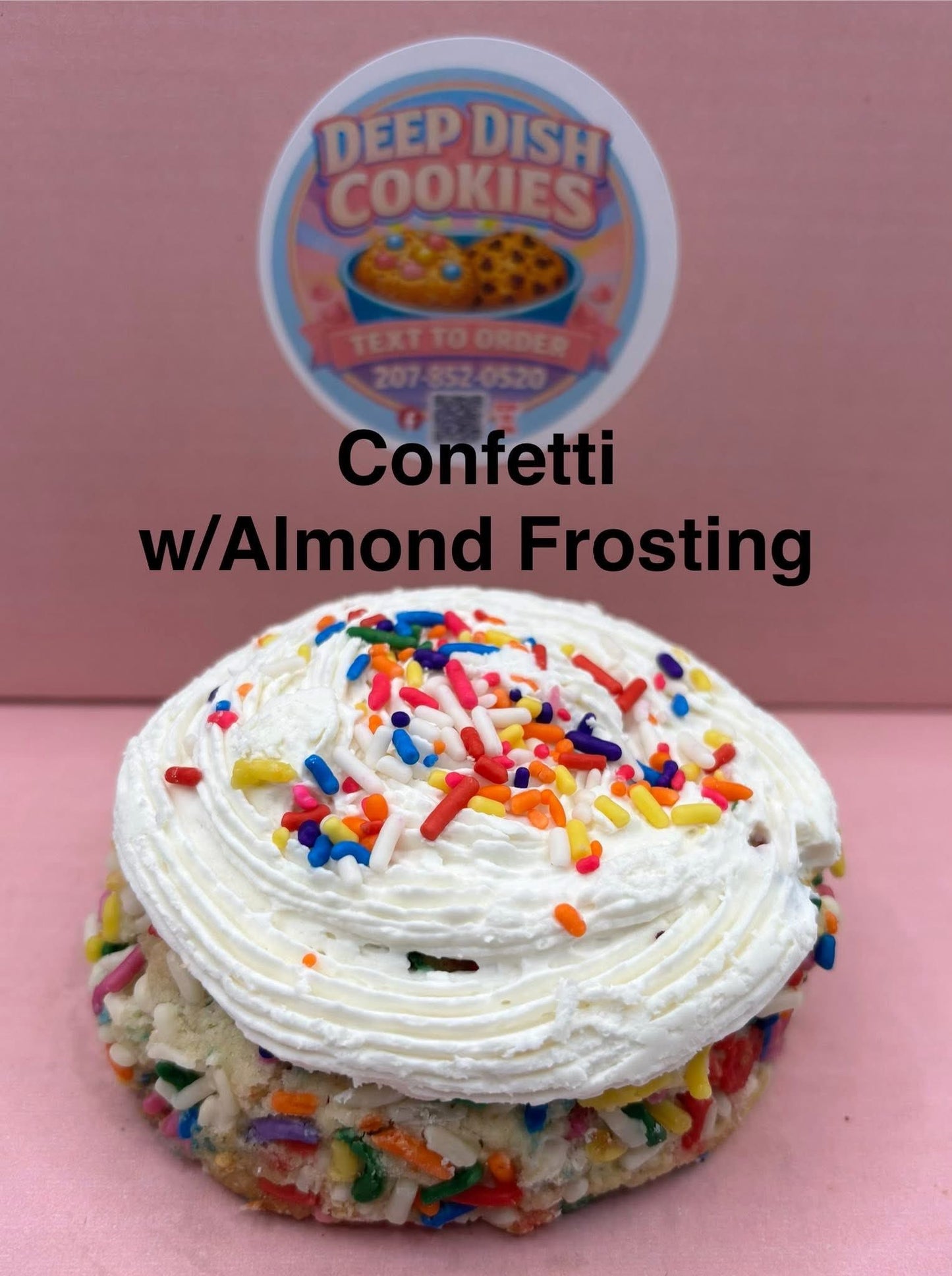 Confetti w/ Almond Frosting