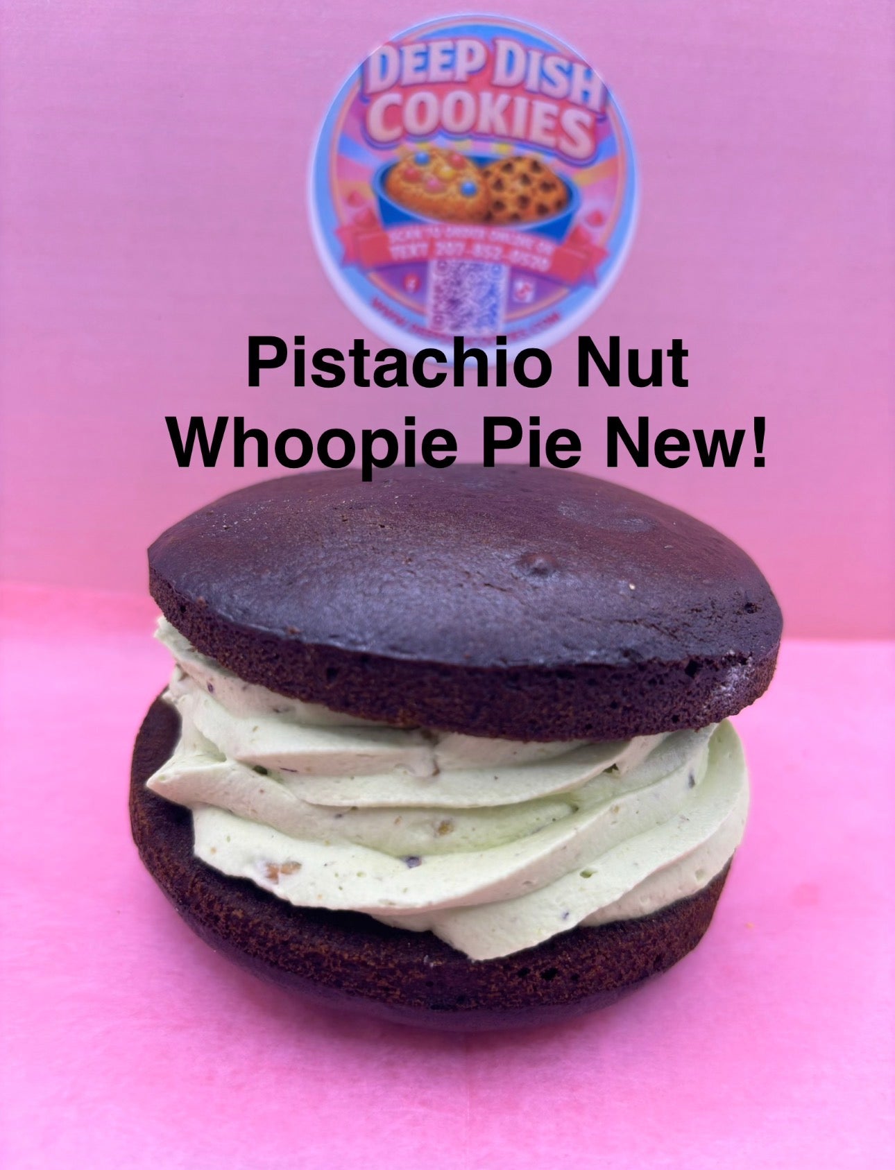 Whoopie Pie - Pistachio Nut