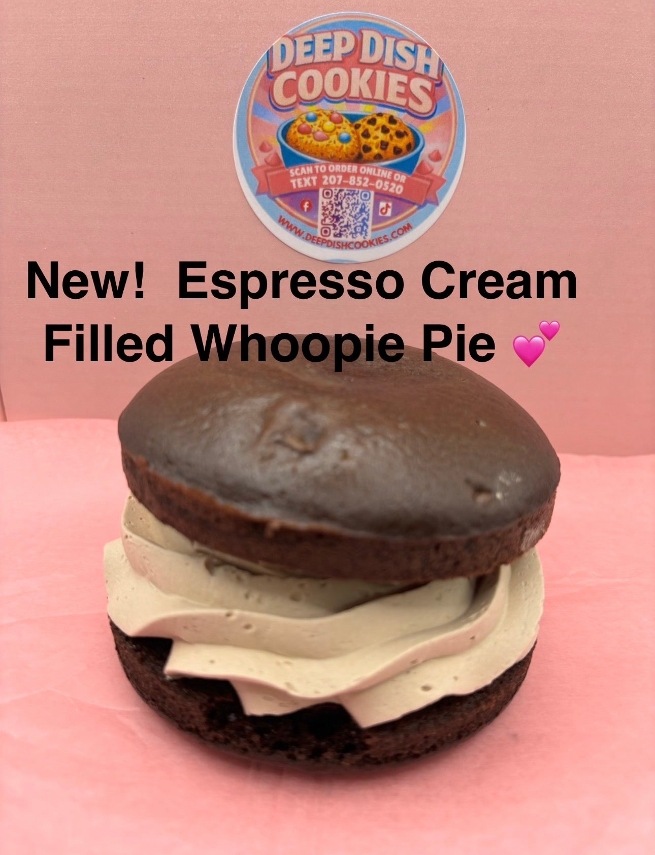 Whoopie Pie - Espresso Cream Filled