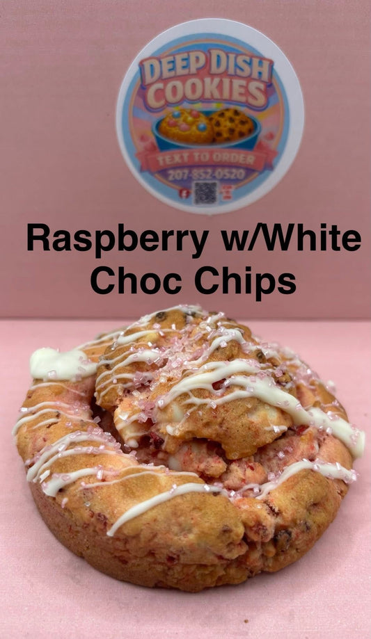 Raspberry w/White Chocolate Chips