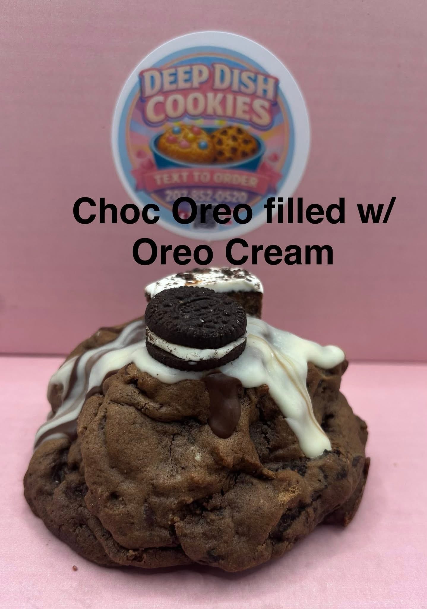 Chocolate Oreo Filled w/ Oreo Cream