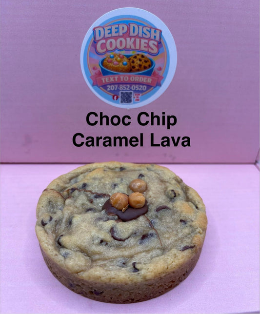 Chocolate Chip Caramel Lava