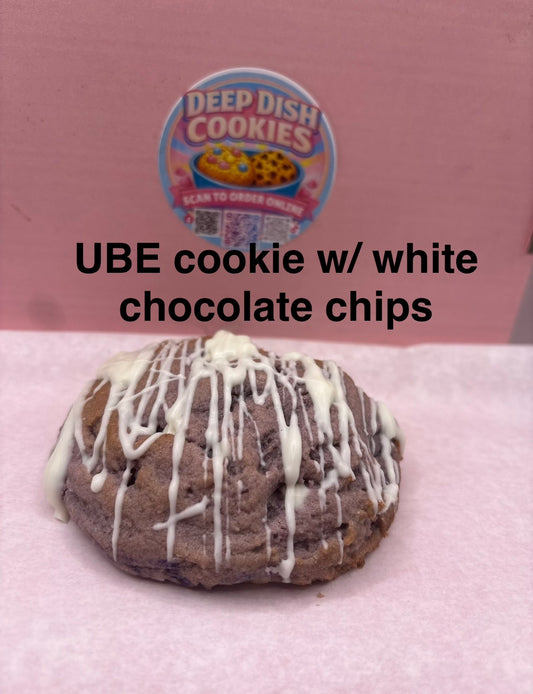 UBE Cookie w/ White Chocolate Chips