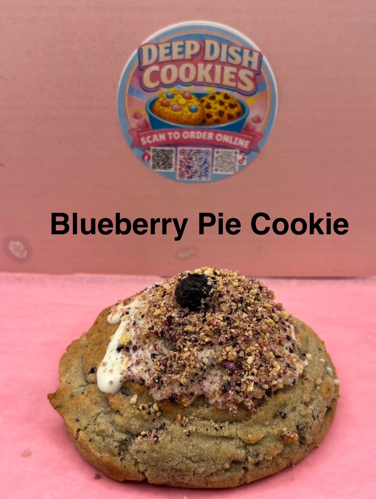 Blueberry Pie Cookie