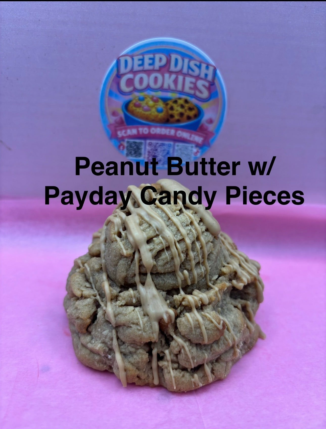 Peanut Butter w/ Payday Candy Pieces