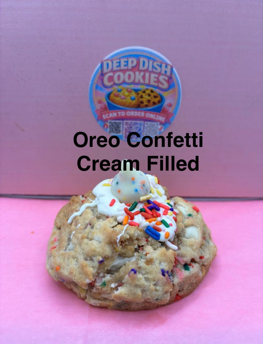 Oreo Confetti Cream Fillied