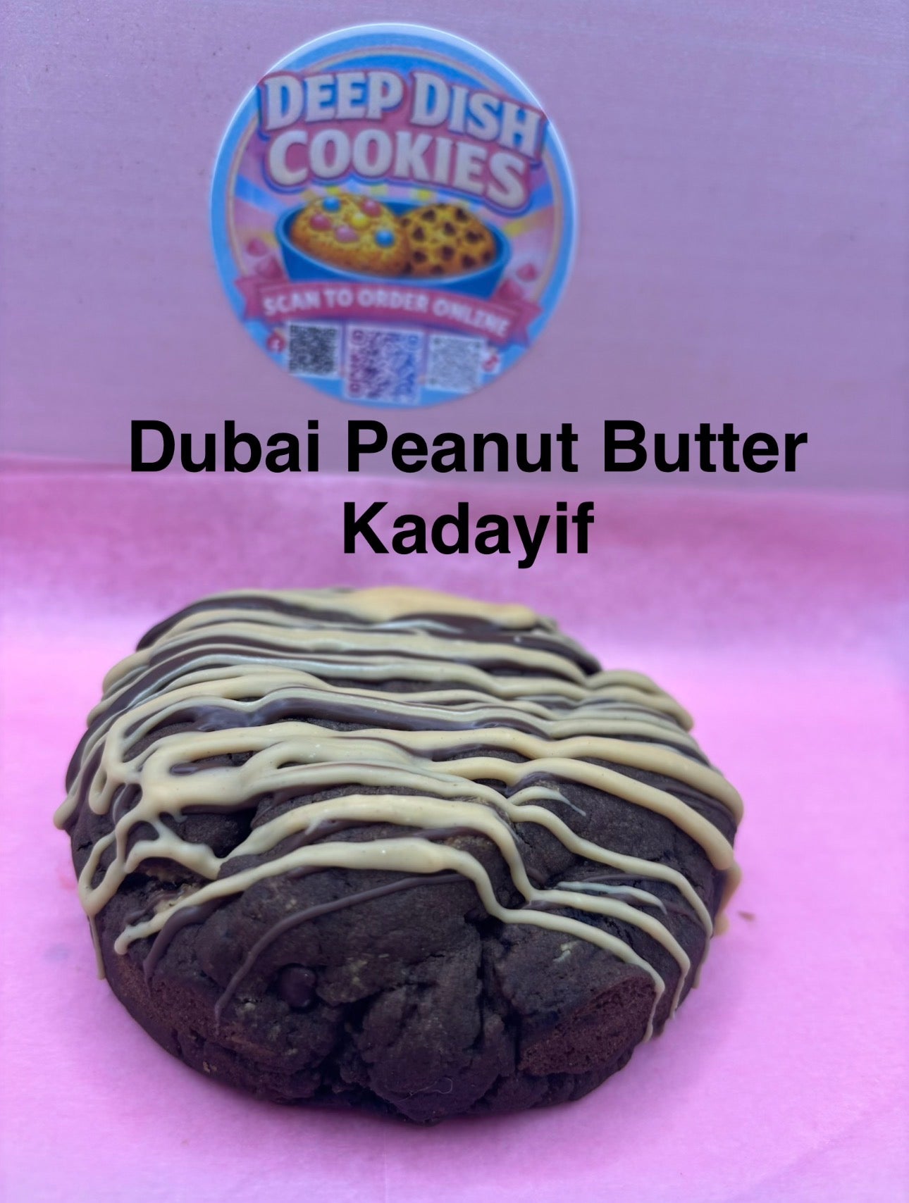Dubai Peanut Butter Kadayif