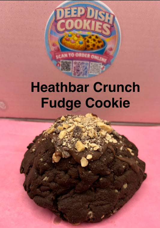 Heathbar Crunch Fudge Cookie