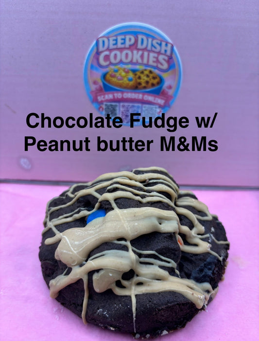 Chocolate Fudge w/ Peanut Butter M&Ms
