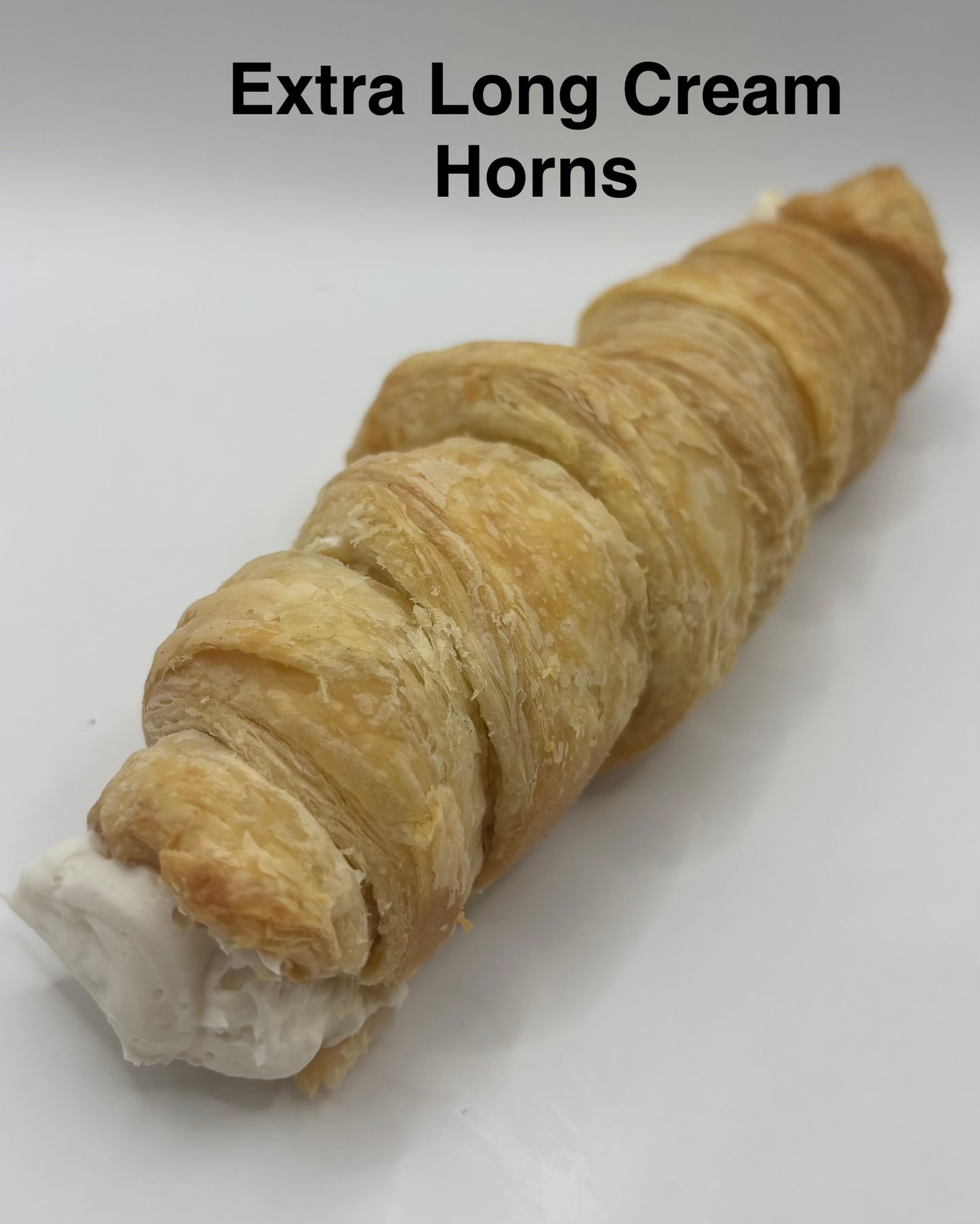 Extra Long Cream Horn