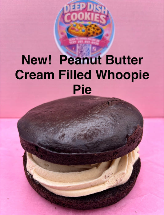 Whoopie Pie - Peanut Butter Cream Filled