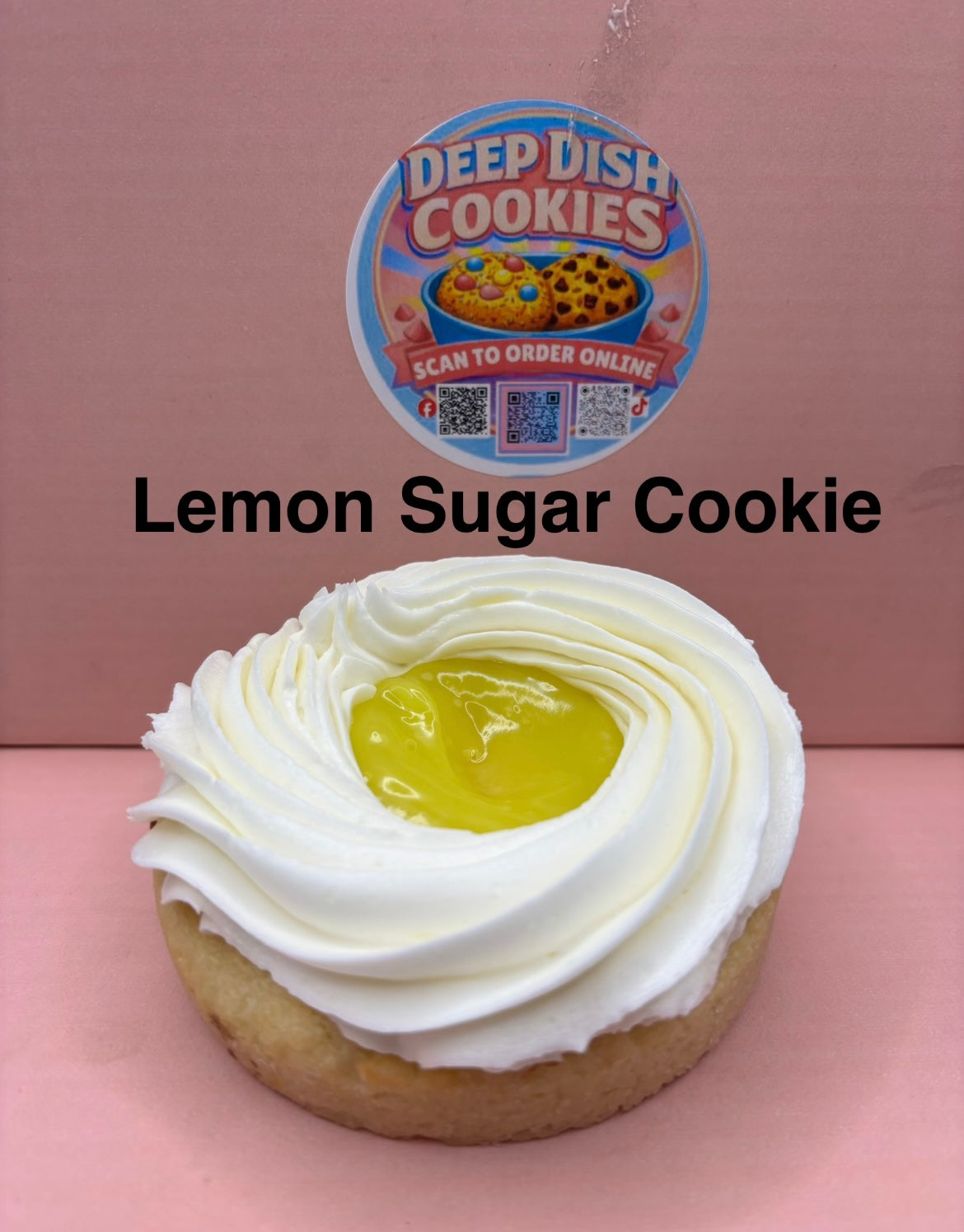 Lemon sugar cookie