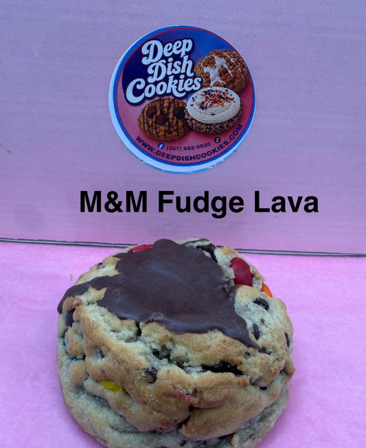 M&M Fudge Lava