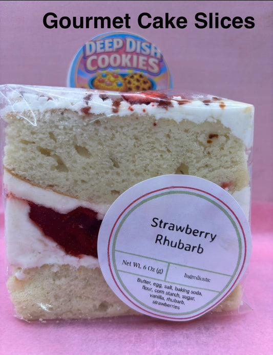 Strawberry Rhubarb Cake