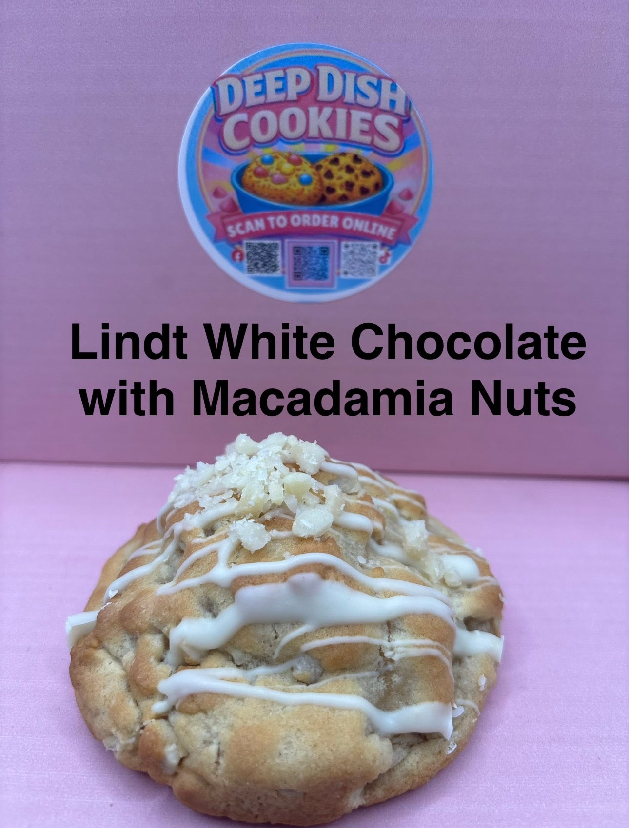 Lindt White Chocolate with Macadamia Nuts