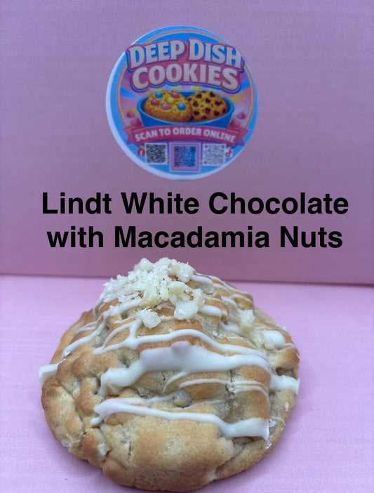 Lindt White Chocolate with Macadamia Nuts