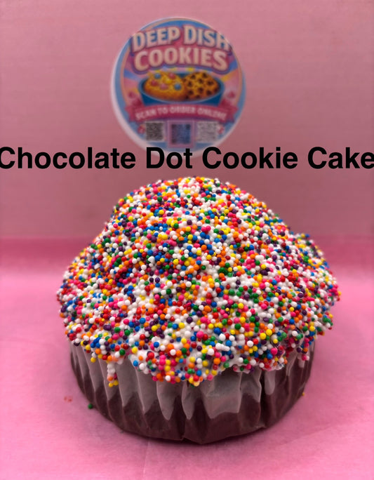 Chocolate Dot Cake Cookie