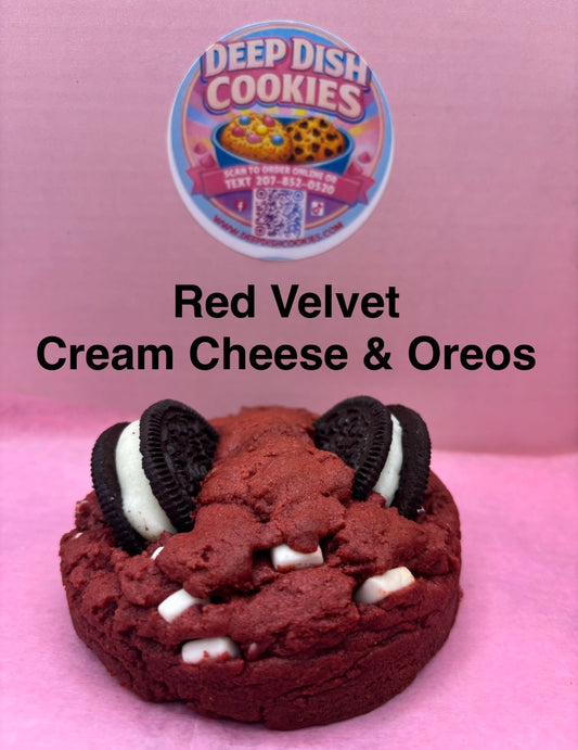 Red Velvet Cream Cheese & Oreo