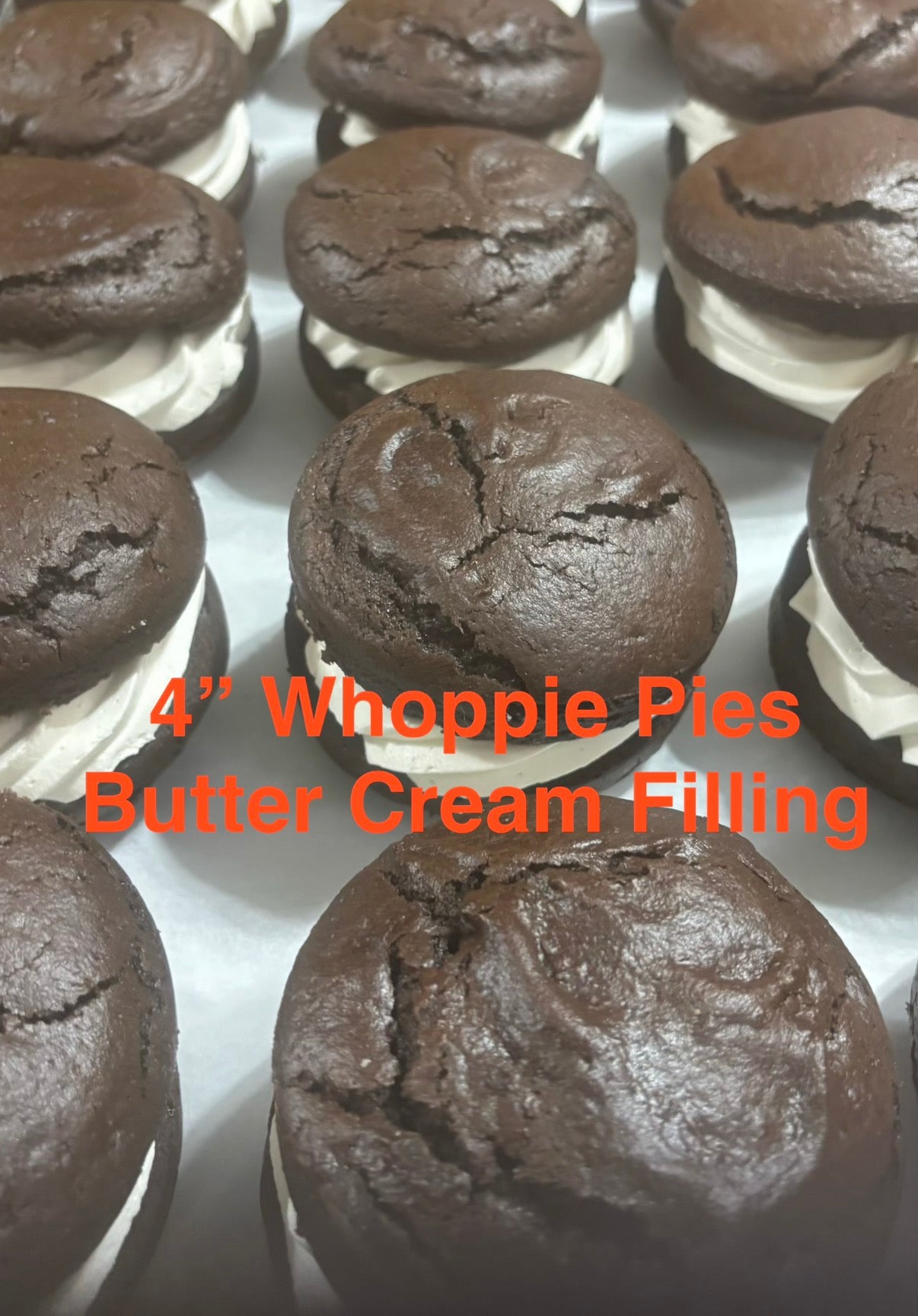 4” Whoopie Pie W/ Butter Cream Filling