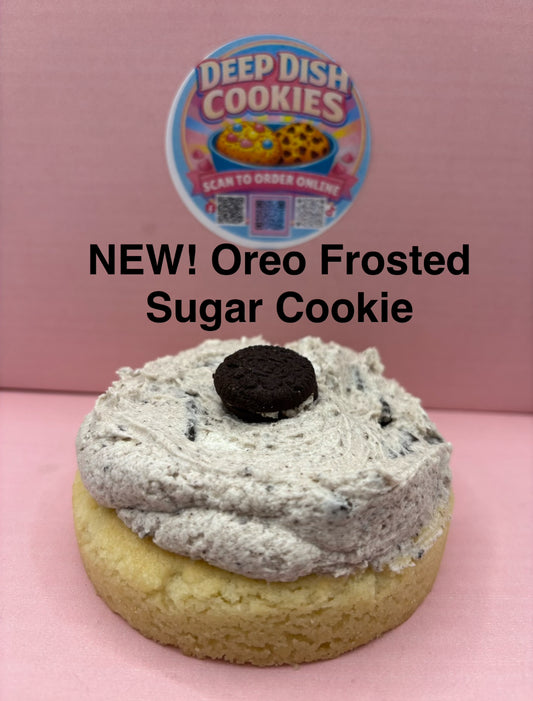 Oreo Frosted Sugar Cookie