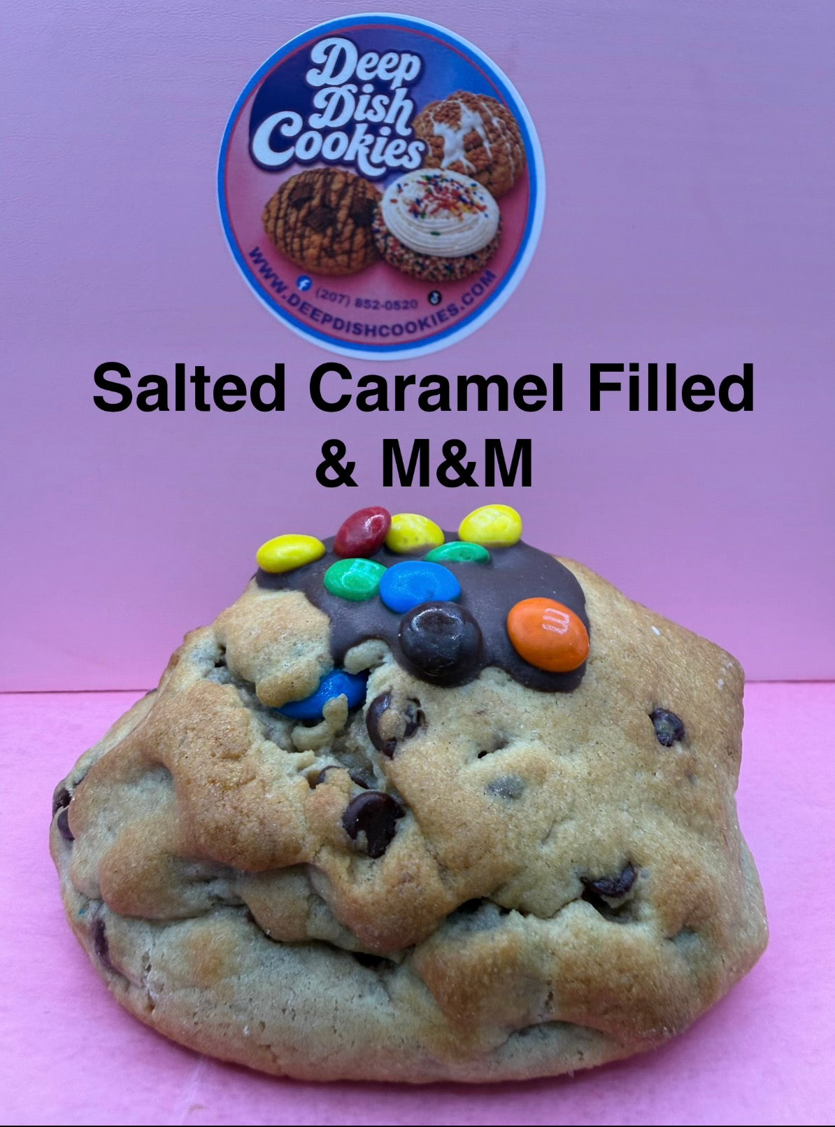 Salted caramel M&M