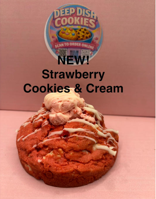 strawberry cookies and cream